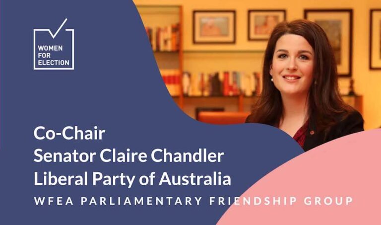 WFEA Parliamentary Friendship Group: Senator Claire Chandler