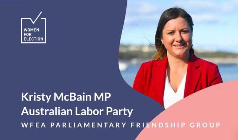 WFEA Parliamentary Friendship Group: Kristy McBain MP
