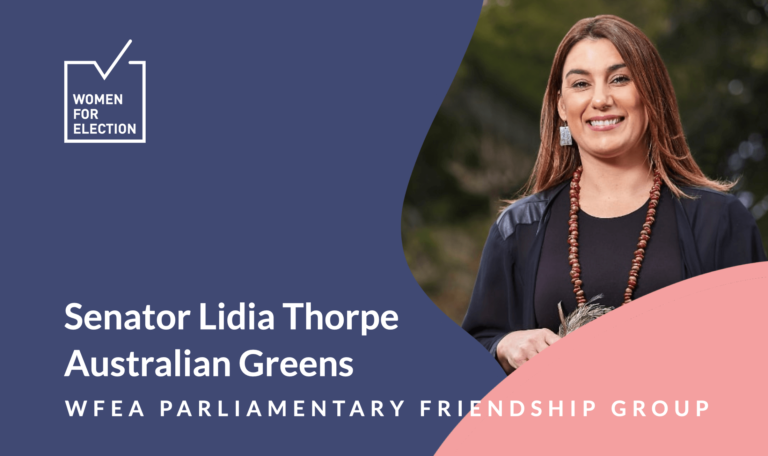 WFEA Parliamentary Friendship Group: Senator Lidia Thorpe