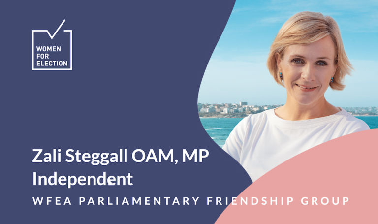WFEA Parliamentary Friendship Group: Zali Steggall OAM, MP