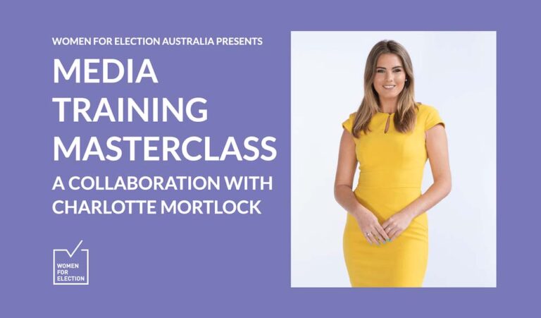 How to front the media – Charlotte Mortlock