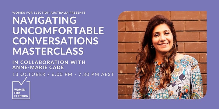 Anne-Marie Cade Masterclass On Navigating Uncomfortable Conversations